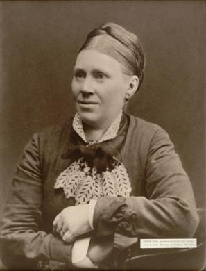 Porträtt, Sophie Avén. Grundade firman med samma namn 1863.