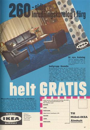 Reklamannons för IKEA-katalogen.