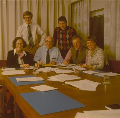 Kommittén för ICA-butikernas kontakt med kundkretsen, 1977.