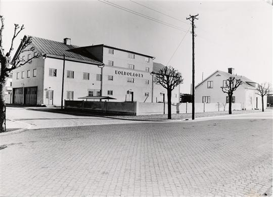 Vetlanda, 1945-55 ca, Eolbolagets lokalkontor och lager.