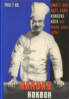 Hakons kokbok, framsida, 1938.