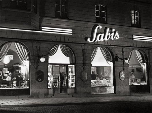 Sabis på Lützengatan 1948